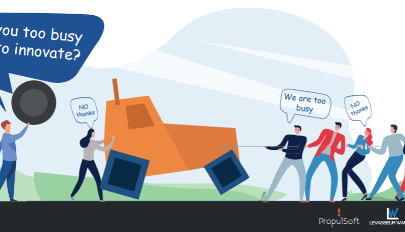 Are you too busy to innovate? Are you too busy to innovate?