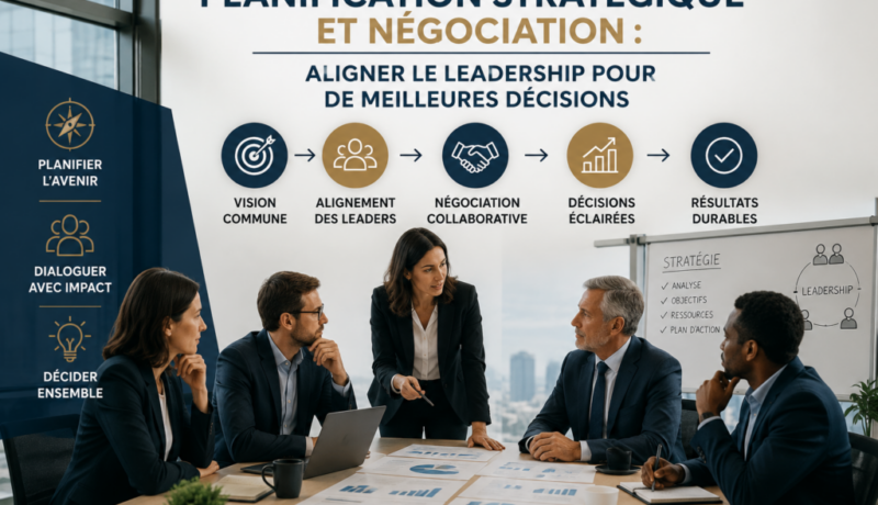PLANIFICATION STRATÉGIQUE ET NÉGOCIATION : ALIGNER LE LEADERSHIP